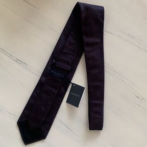 NWT Gallieni mens navy blue silk tie made in Italy🌏